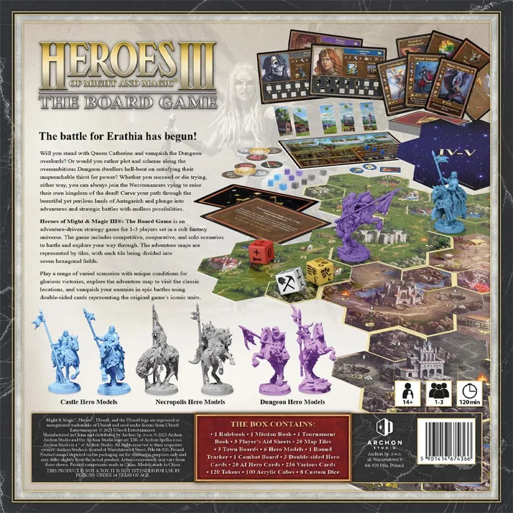 Ceny gry planszowej Heroes 3 - gdzie kupić najtaniej?